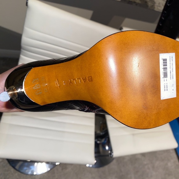 Bally Women’s Hedy Stiletto Boots - Burgundy - Picture 6 of 8